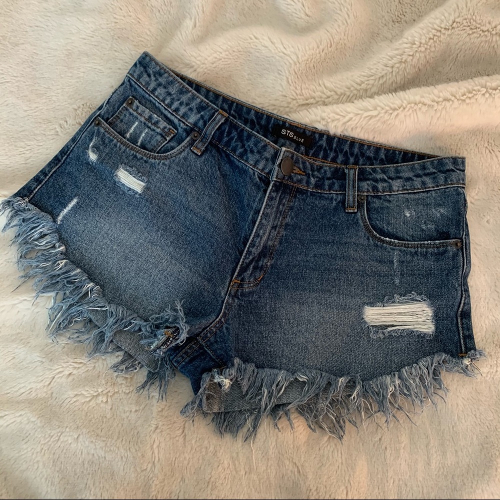 STS Blue denim shorts
